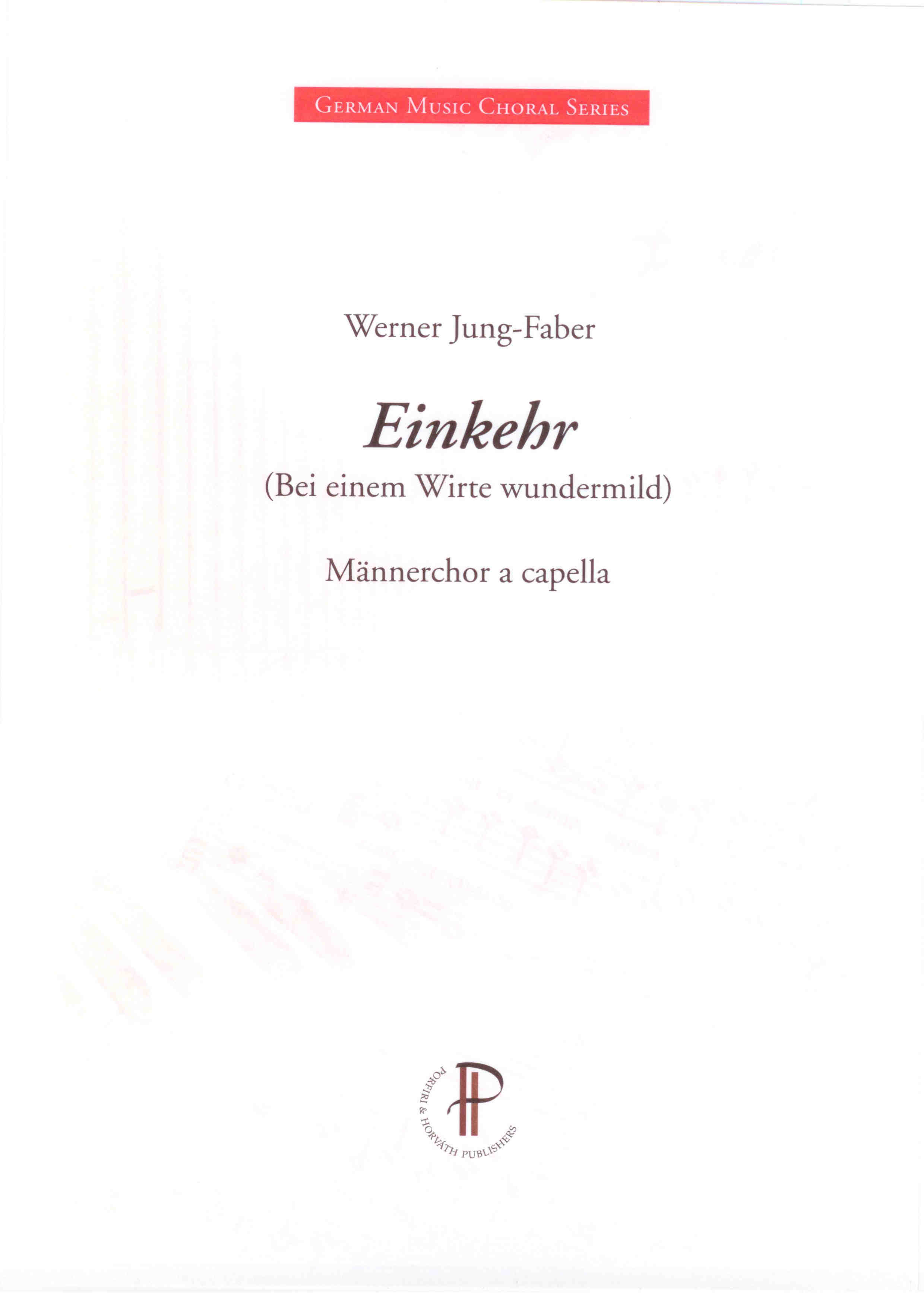 Einkehr - Show sample score